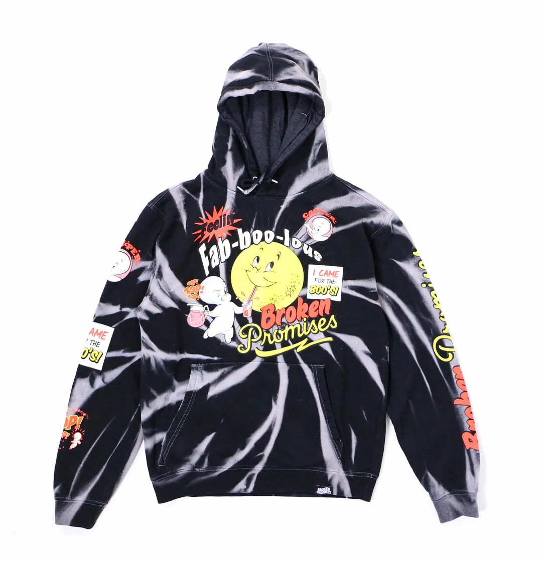 BROKEN PROMISES BP X Casper Fab-Boo-Lous Hoodie Black Hoodies 4 BROKEN PROMISES BP X Casper Fab-Boo-Lous Hoodie Black Hoodies