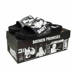 BROKEN PROMISES Arcade Mode Slides Black