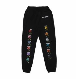 BROKEN PROMISES BP Feeled Guide Sweatpants Black Bottoms