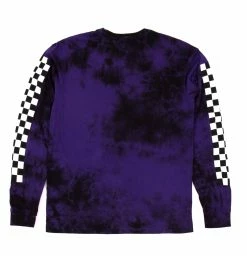 BROKEN PROMISES Shirts 2Tone Tie Dye L/S Purple Punch