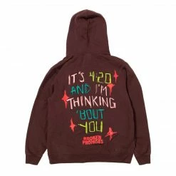 CASH Thinking Bout You Hoodie Chocolate Hoodies