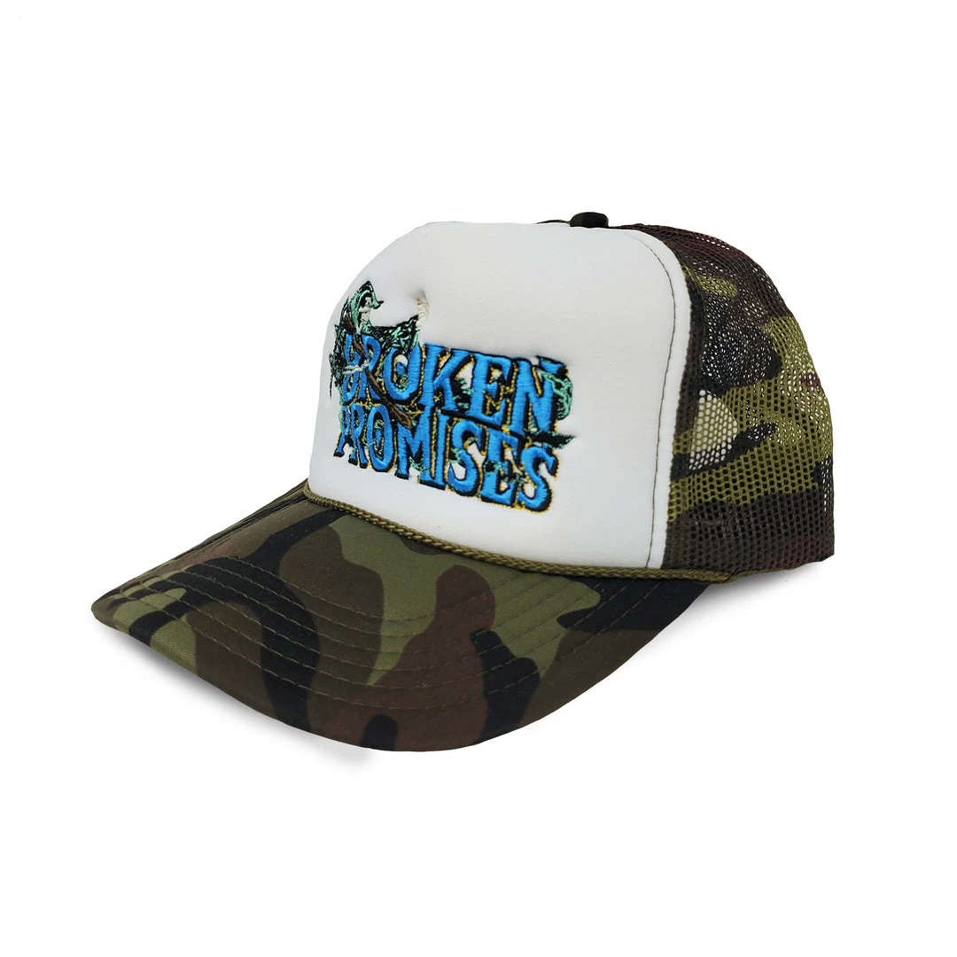 BROKEN PROMISES Timeless Camo Hat Headwear 6 BROKEN PROMISES Timeless Camo Hat Headwear