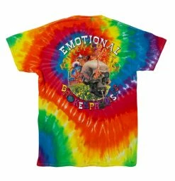BROKEN PROMISES Emotional Rollercoaster Rainbow Tie Dye Tee Shirts