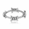 BROKEN PROMISES Barbed Wire Ring Jewelry