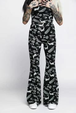 BROKEN PROMISES Bottoms Tropic Disaster Flare Pant
