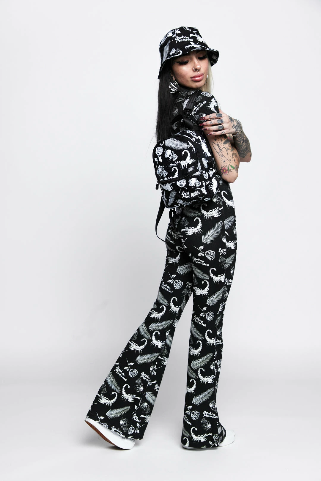 BROKEN PROMISES Womens Tropic Disaster Mini Backpack 7 BROKEN PROMISES Womens Tropic Disaster Mini Backpack