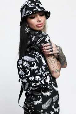 BROKEN PROMISES Womens Tropic Disaster Mini Backpack