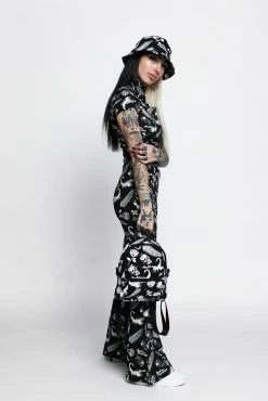 BROKEN PROMISES Womens Tropic Disaster Mini Backpack