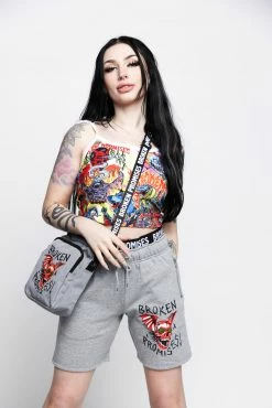 BROKEN PROMISES Bags Batwing Heather Side Bag 12 BROKEN PROMISES Bags Batwing Heather Side Bag