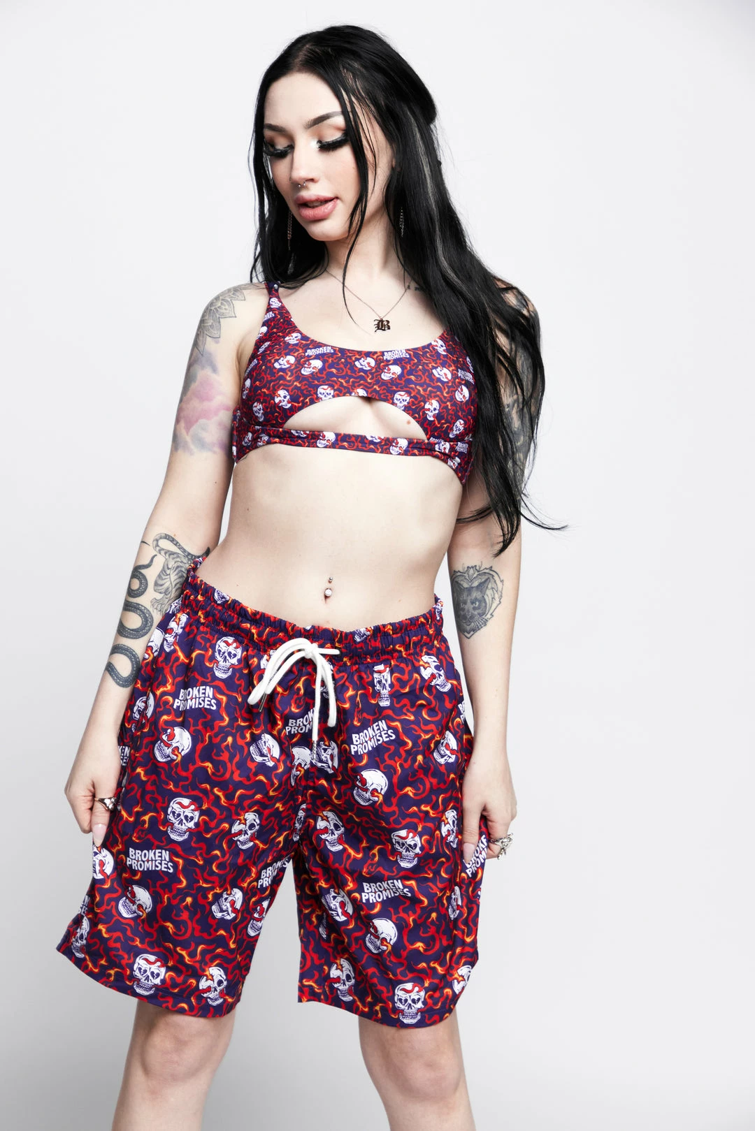 BROKEN PROMISES Bottoms Trouble In Paradise Shorts 7 BROKEN PROMISES Bottoms Trouble In Paradise Shorts