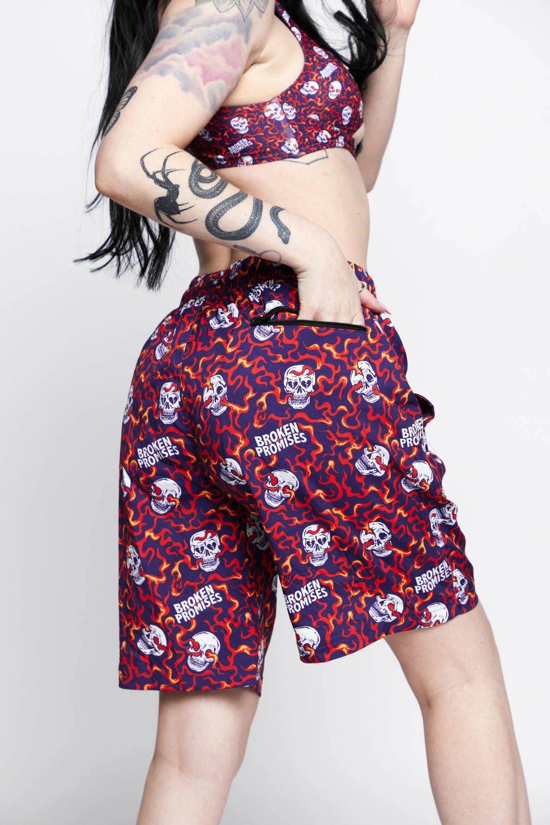 BROKEN PROMISES Bottoms Trouble In Paradise Shorts 6 BROKEN PROMISES Bottoms Trouble In Paradise Shorts