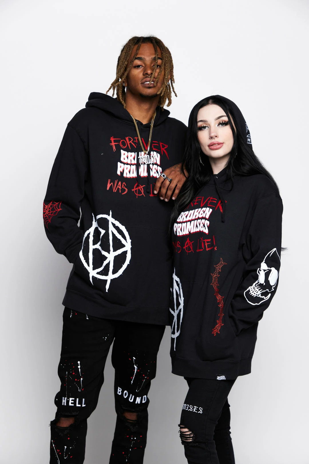 CASH Hoodies Untruthful Hoodie Black 18 CASH Hoodies Untruthful Hoodie Black