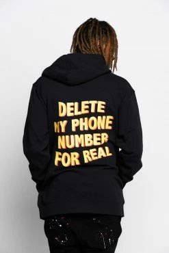 CASH Hoodies On Call Hoodie Black 21 CASH Hoodies On Call Hoodie Black