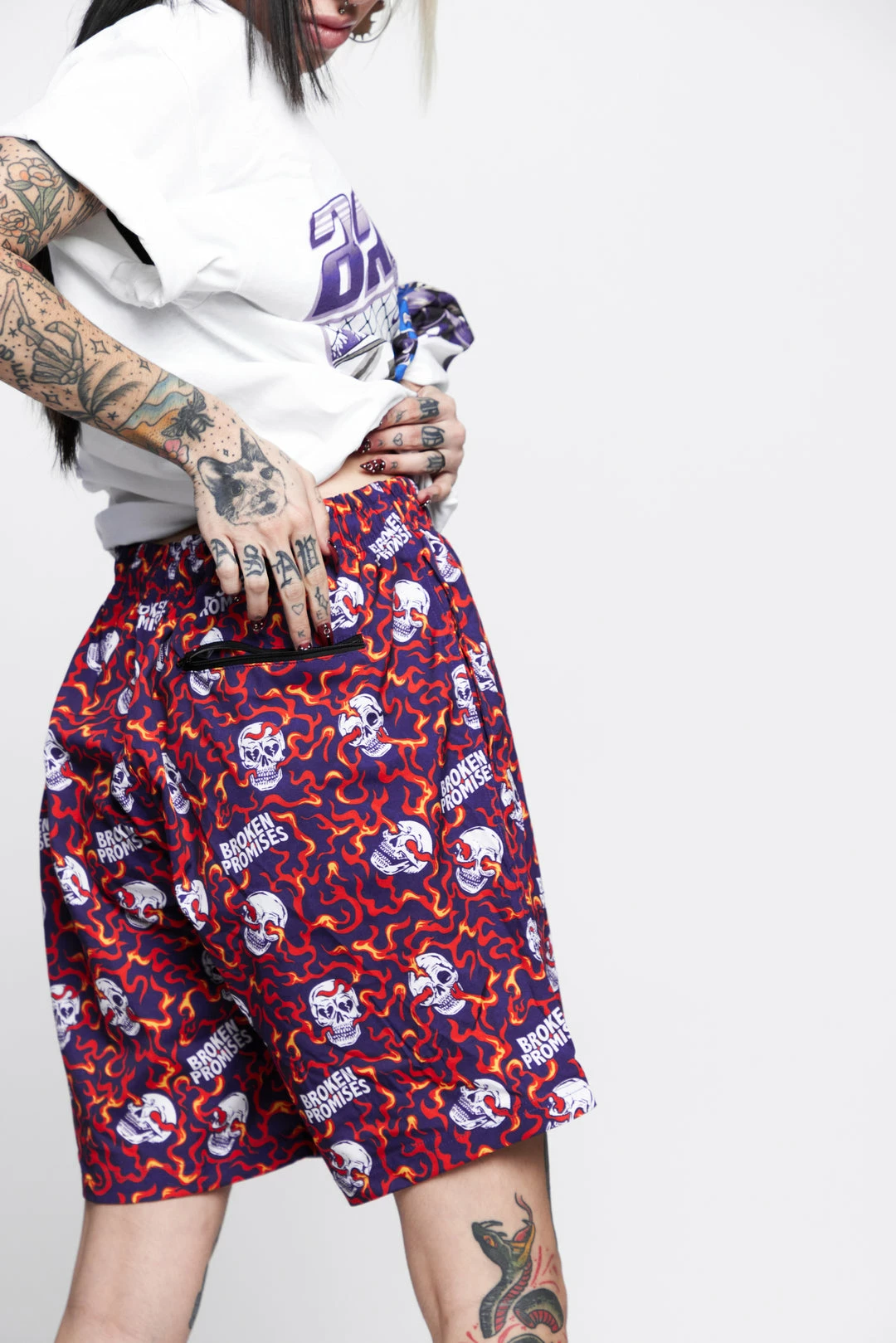 BROKEN PROMISES Bottoms Trouble In Paradise Shorts 11 BROKEN PROMISES Bottoms Trouble In Paradise Shorts