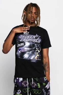 BROKEN PROMISES Shirts Too Fast For Love S/S Blk