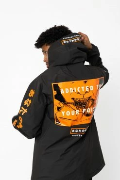BROKEN PROMISES Addiction Windbreaker Jacket Outerwear