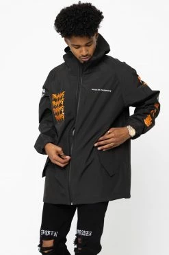 BROKEN PROMISES Addiction Windbreaker Jacket Outerwear