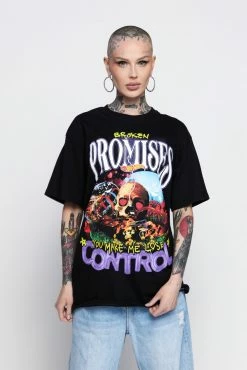 BROKEN PROMISES BP X Hot Wheels Joyride S/S Black