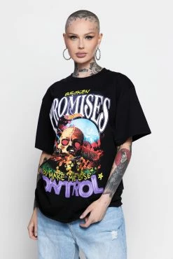 BROKEN PROMISES BP X Hot Wheels Joyride S/S Black