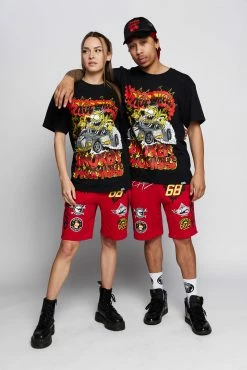 BROKEN PROMISES BP X Hot Wheels Lost Control Tee Black