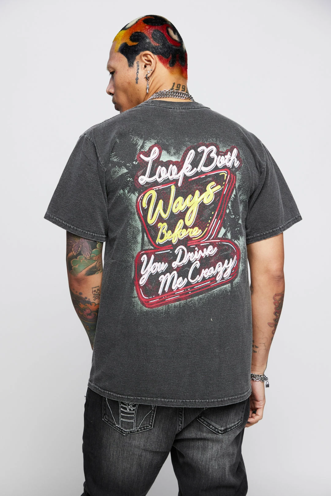 BROKEN PROMISES BP X Hot Wheels Look Both Ways Washed SST Blk 6 BROKEN PROMISES BP X Hot Wheels Look Both Ways Washed SST Blk