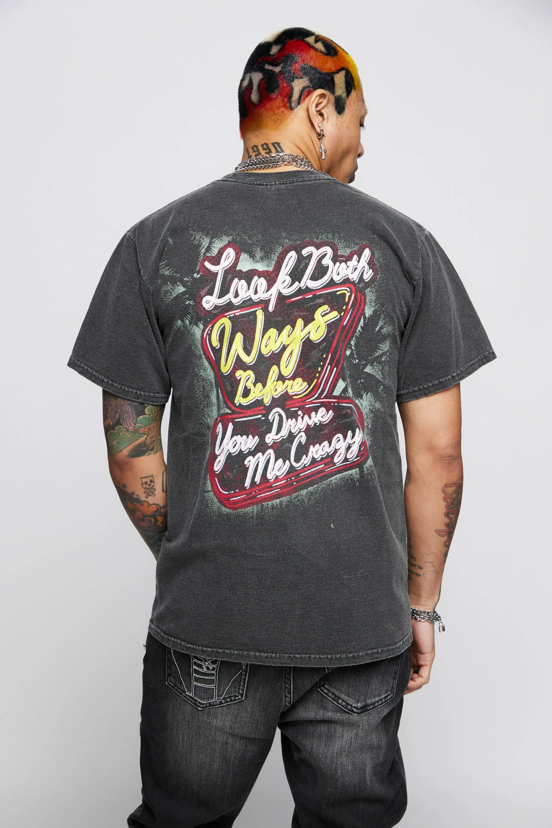 BROKEN PROMISES BP X Hot Wheels Look Both Ways Washed SST Blk 8 BROKEN PROMISES BP X Hot Wheels Look Both Ways Washed SST Blk