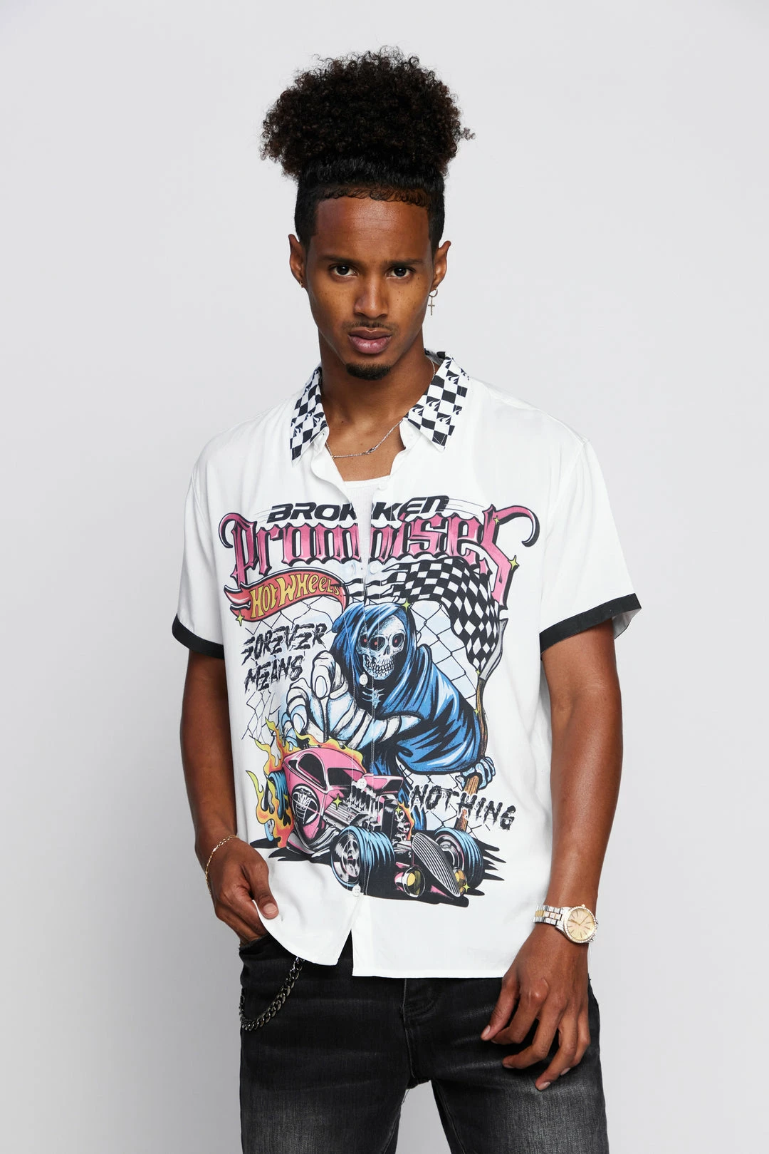 BROKEN PROMISES BP X Hot Wheels Ride Forever Resort Shirt Shirts 4 BROKEN PROMISES BP X Hot Wheels Ride Forever Resort Shirt Shirts