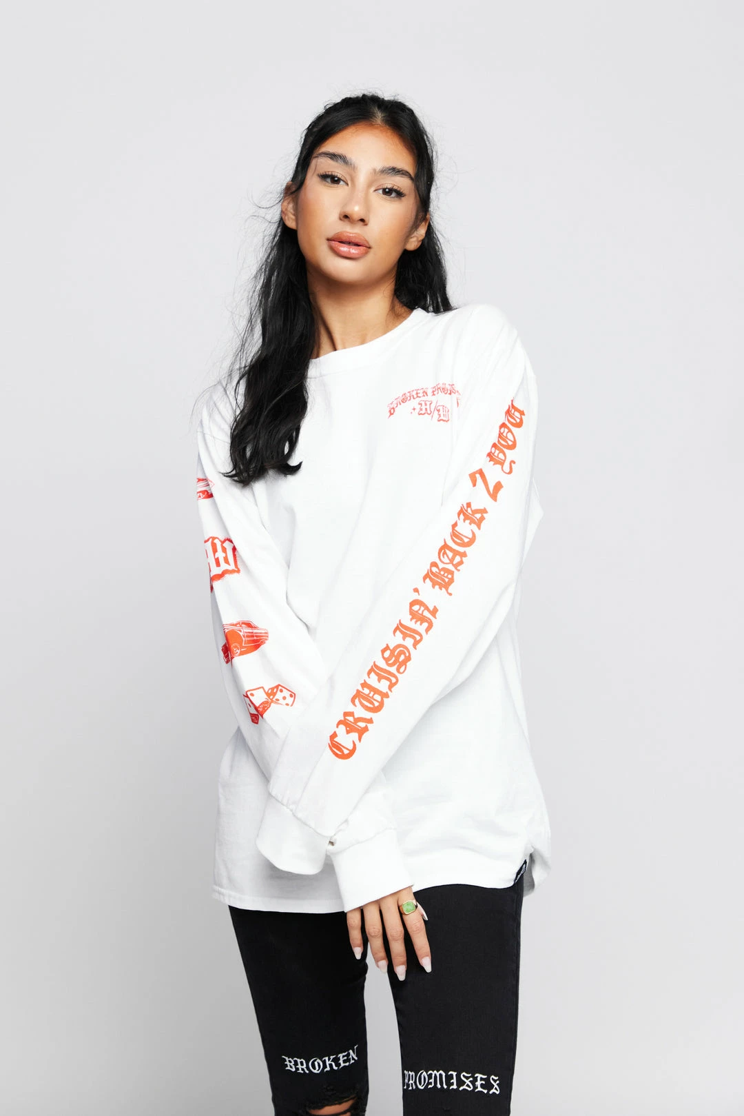 BROKEN PROMISES Shirts BP X Hot Wheels Cruisin Back 2 You L/S 4 BROKEN PROMISES Shirts BP X Hot Wheels Cruisin Back 2 You L/S