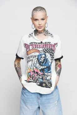 BROKEN PROMISES BP X Hot Wheels Ride Forever Resort Shirt Shirts