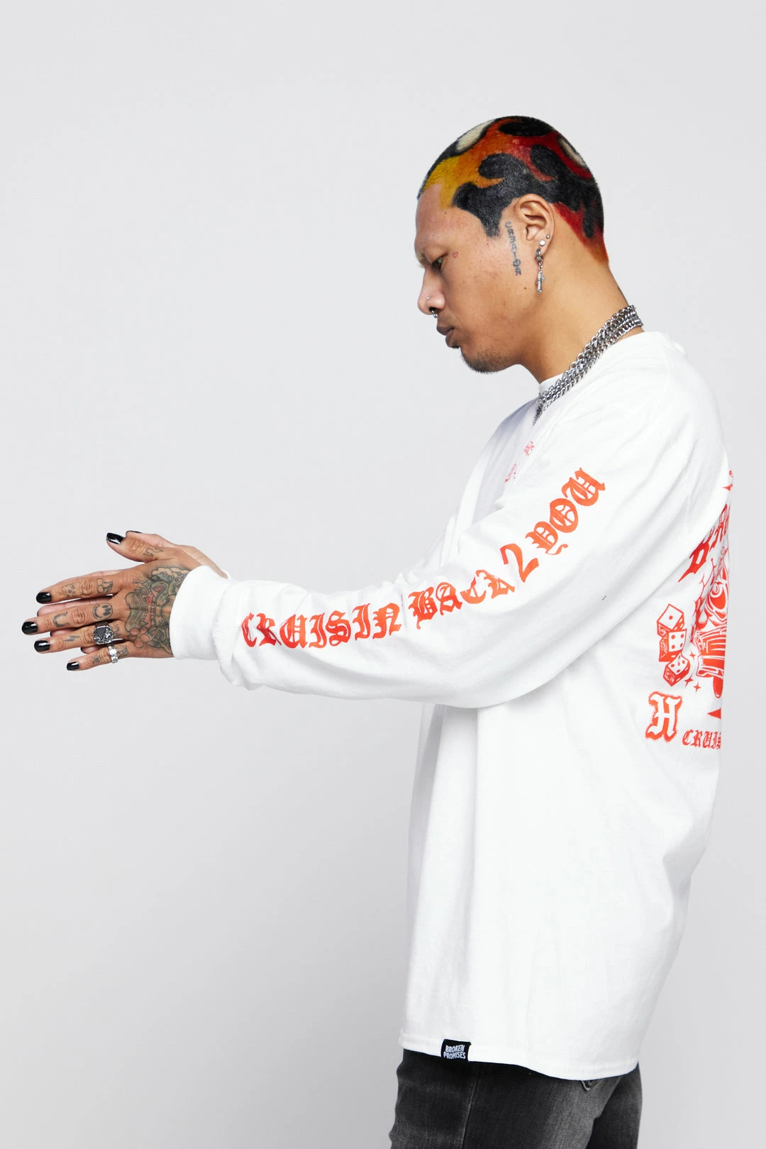 BROKEN PROMISES Shirts BP X Hot Wheels Cruisin Back 2 You L/S 11 BROKEN PROMISES Shirts BP X Hot Wheels Cruisin Back 2 You L/S