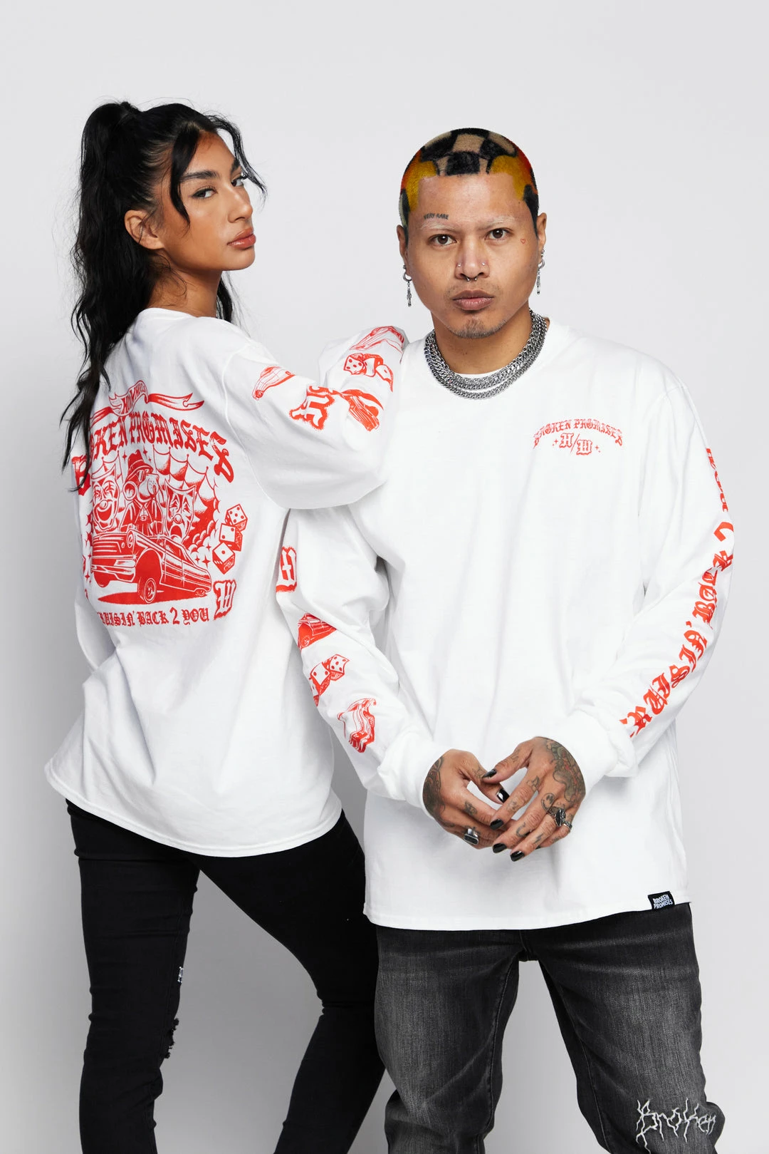 BROKEN PROMISES Shirts BP X Hot Wheels Cruisin Back 2 You L/S 13 BROKEN PROMISES Shirts BP X Hot Wheels Cruisin Back 2 You L/S