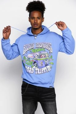 BROKEN PROMISES BP X Hot Wheels Road Trippin Purple Dye Hoodie 16 BROKEN PROMISES BP X Hot Wheels Road Trippin Purple Dye Hoodie