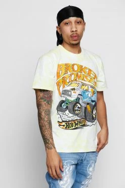 BROKEN PROMISES BP X Hot Wheels See You Again S/S Yellow