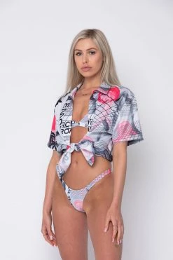 BROKEN PROMISES Hella Jelly Bikini Bottom White