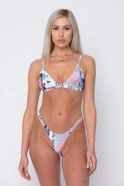 BROKEN PROMISES Hella Jelly Bikini Bottom White