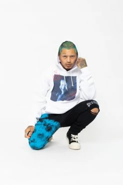 BROKEN PROMISES BP X Casper Autograph Hoodie White Hoodies