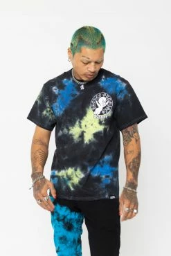 BROKEN PROMISES BP X Casper You're Gone SST Tie Dye Blue Shirts
