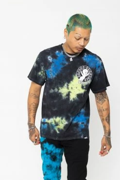 BROKEN PROMISES BP X Casper You're Gone SST Tie Dye Blue Shirts
