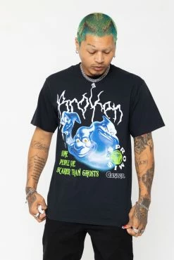 BROKEN PROMISES Shirts BP X Casper Ghostly Trio Tee Black