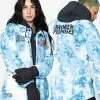 BROKEN PROMISES Tie Dye Hoodies Could Be Different Snow Jacket Blue