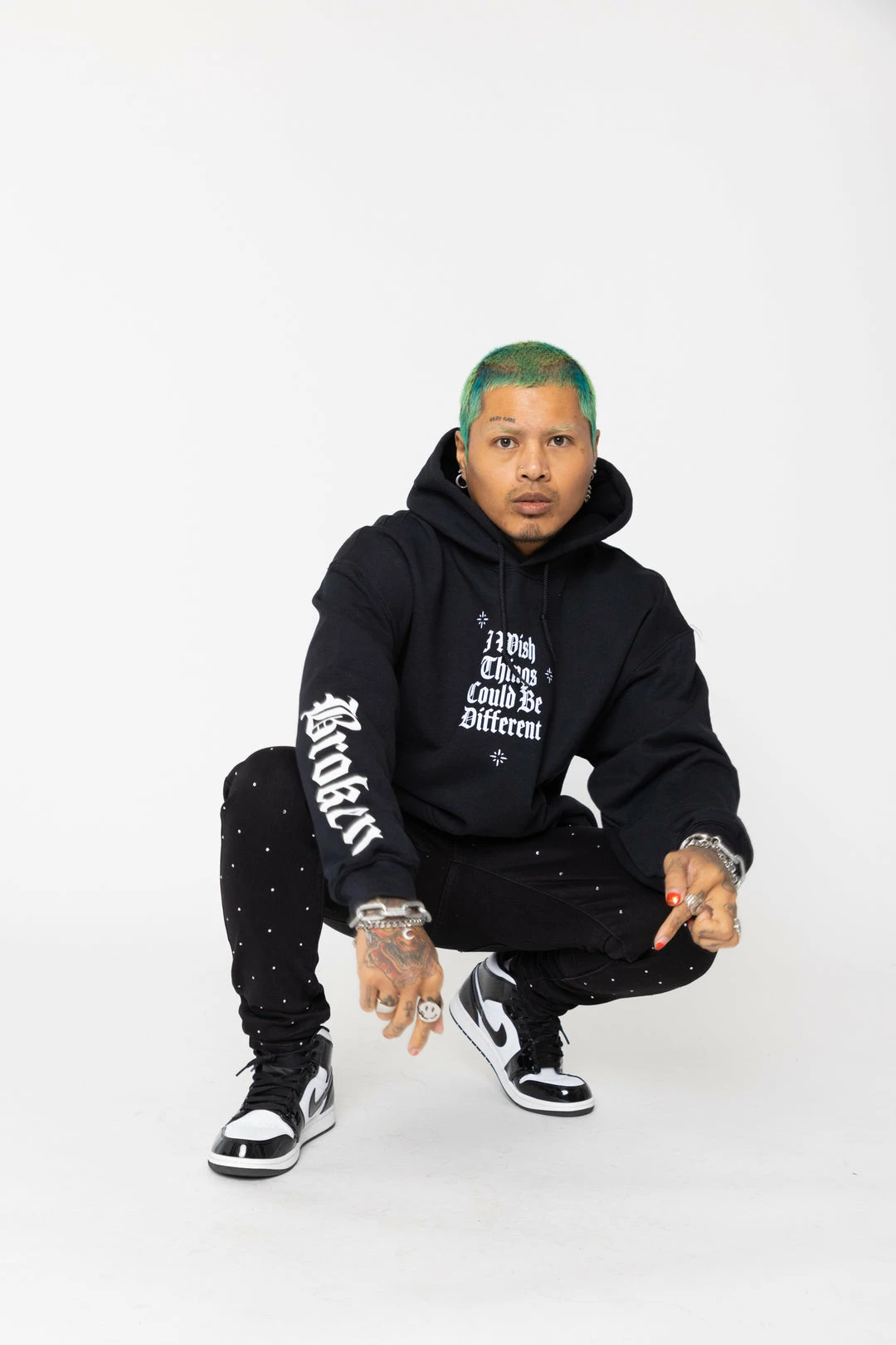 BROKEN PROMISES Wishful Thinking Hoodie Black Hoodies 10 BROKEN PROMISES Wishful Thinking Hoodie Black Hoodies