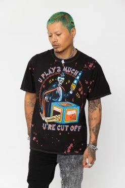 BROKEN PROMISES Shirts BPxSamborghini Cut Off SST 18 BROKEN PROMISES Shirts BPxSamborghini Cut Off SST