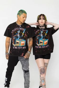 BROKEN PROMISES Shirts BPxSamborghini Cut Off SST 21 BROKEN PROMISES Shirts BPxSamborghini Cut Off SST