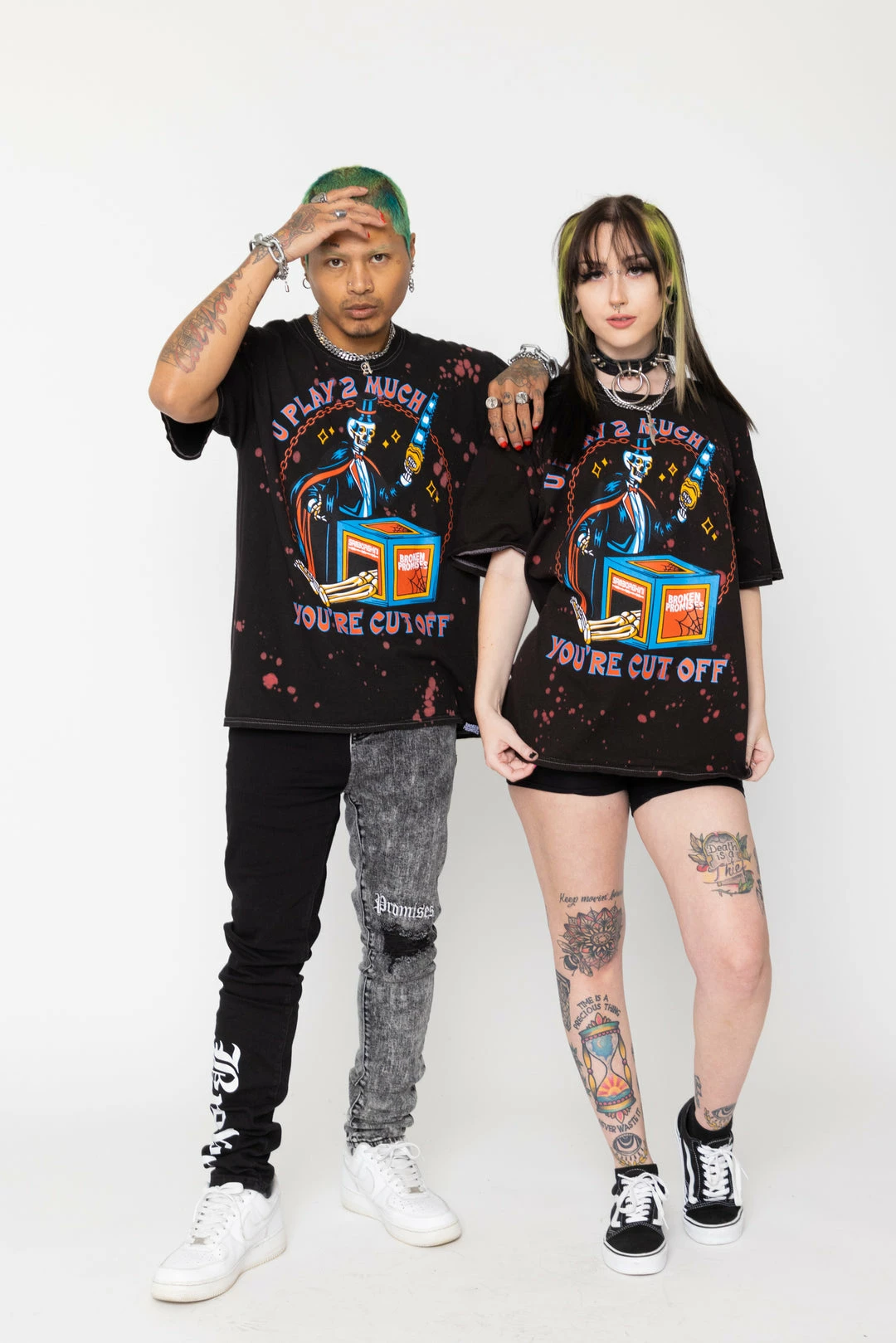 BROKEN PROMISES Shirts BPxSamborghini Cut Off SST 3 BROKEN PROMISES Shirts BPxSamborghini Cut Off SST