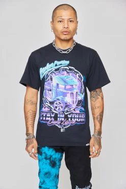 BROKEN PROMISES BP X Hot Wheels Truck Tee Black Shirts