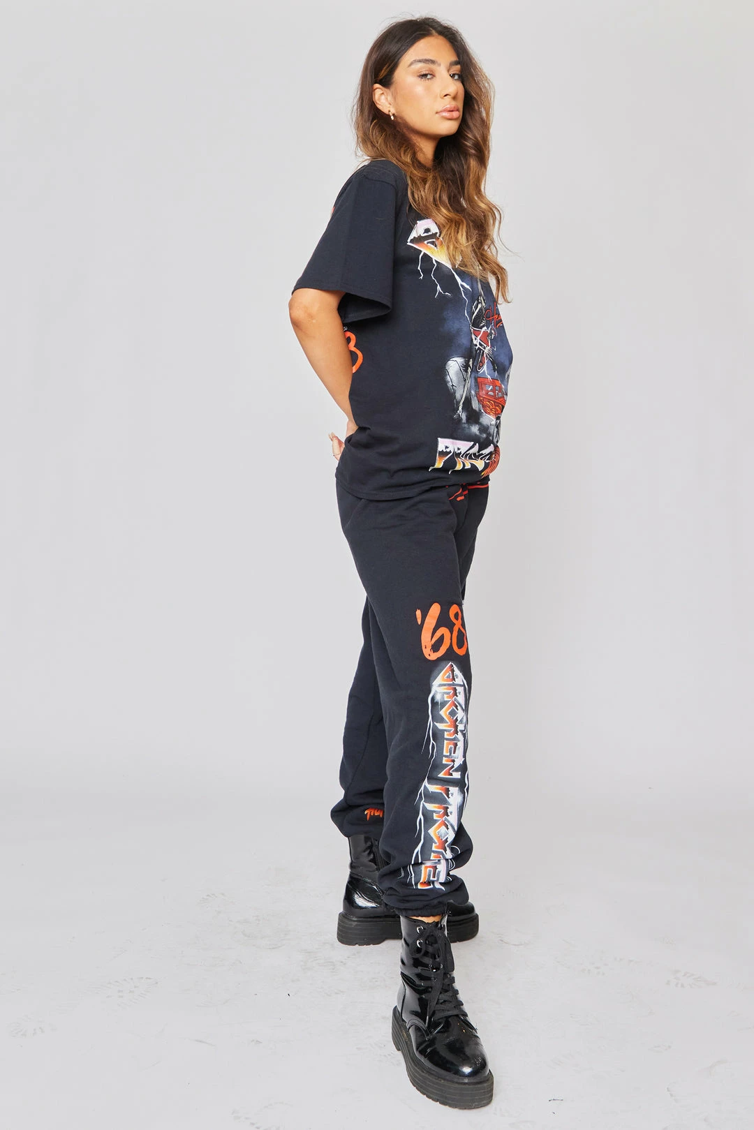 BROKEN PROMISES BP X Hot Wheels Tour Sweats Black Bottoms 5 BROKEN PROMISES BP X Hot Wheels Tour Sweats Black Bottoms