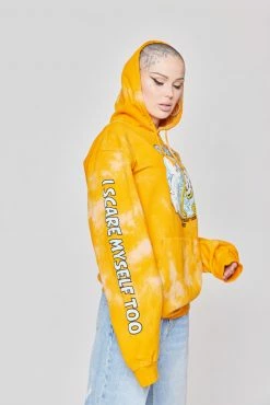 BROKEN PROMISES BP X Casper Scare Myself Hoodie Orange 9 BROKEN PROMISES BP X Casper Scare Myself Hoodie Orange