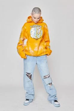 BROKEN PROMISES BP X Casper Scare Myself Hoodie Orange 10 BROKEN PROMISES BP X Casper Scare Myself Hoodie Orange