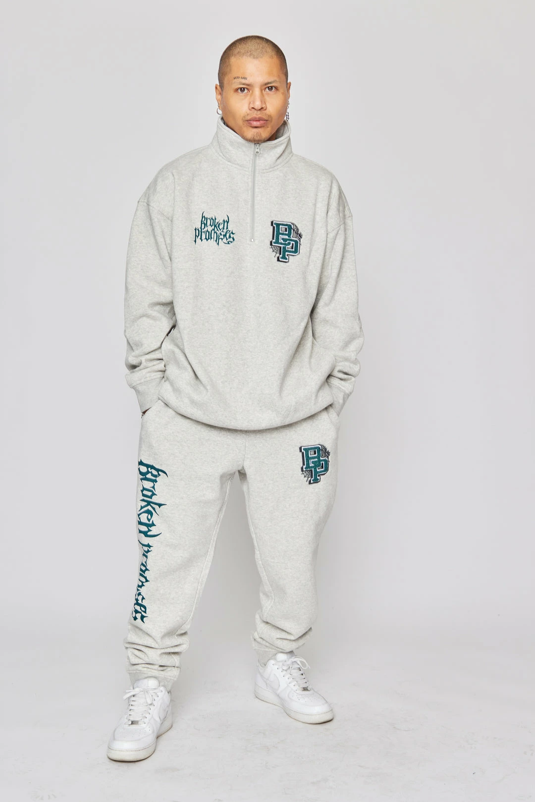 BROKEN PROMISES Poor Sport Sweatpant Grey 7 BROKEN PROMISES Poor Sport Sweatpant Grey