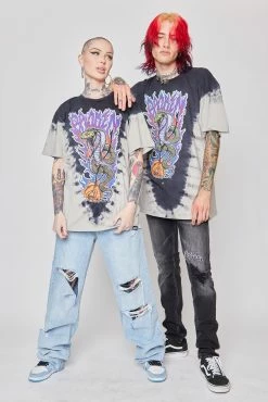 CASH Shirts Bad Chemistry V-Dye Tee Black/Grey 35 CASH Shirts Bad Chemistry V-Dye Tee Black/Grey